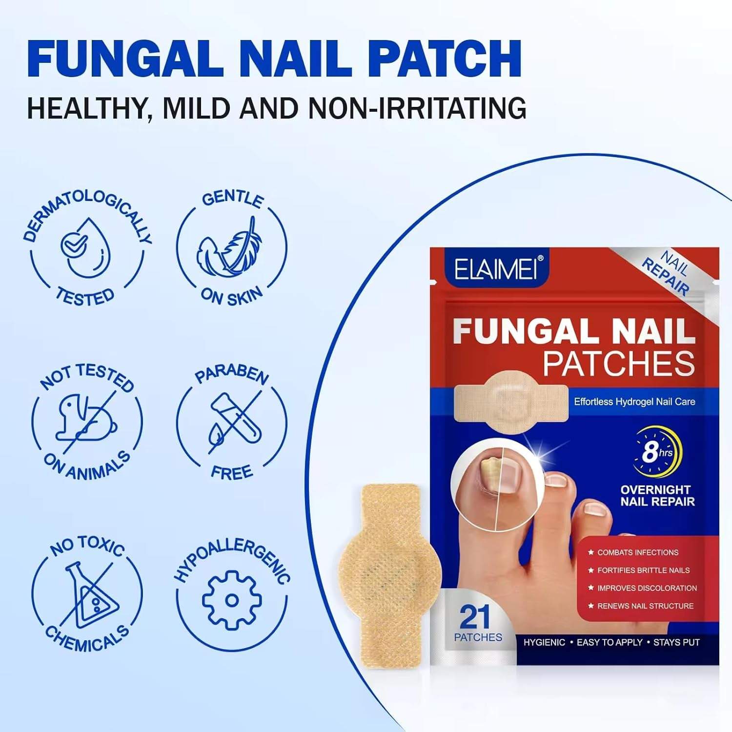 Night Time Renewal Fungal Nail Patches