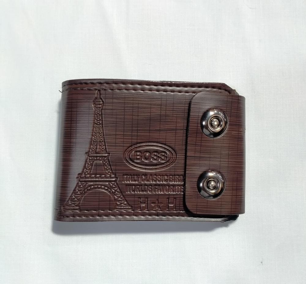 material leather wallet