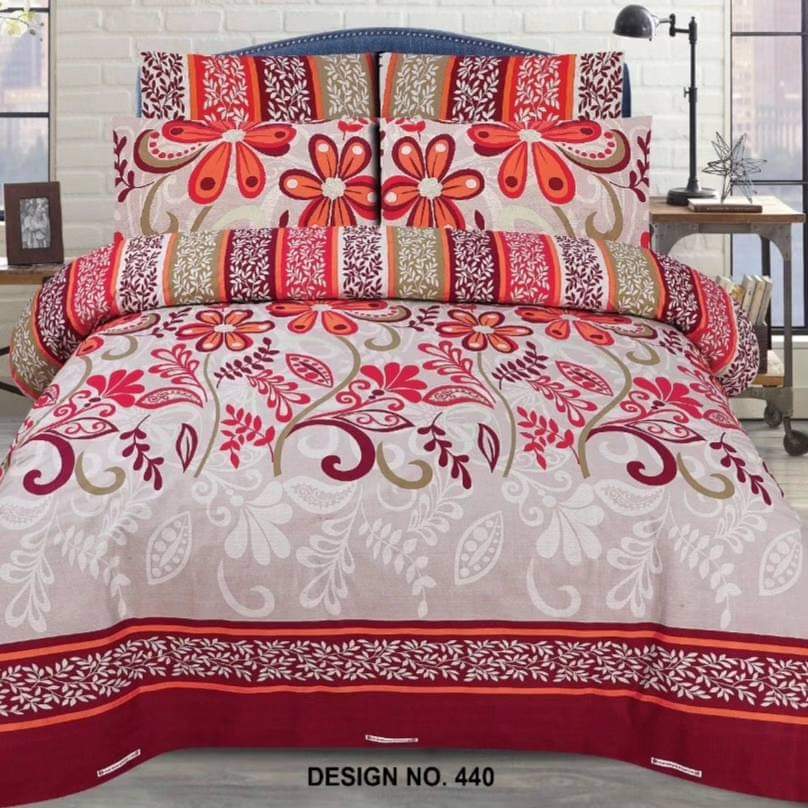 pure cotton double bed sheet